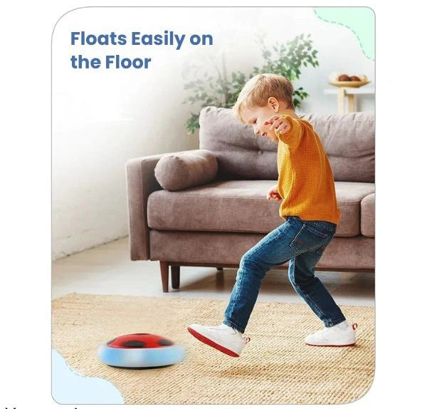 HoverKick Ball™ – Floating Soccer Fun | Safe Indoors | Lights & Glide