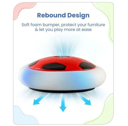 HoverKick Ball™ – Floating Soccer Fun | Safe Indoors | Lights & Glide