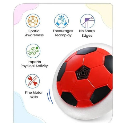 HoverKick Ball™ – Floating Soccer Fun | Safe Indoors | Lights & Glide