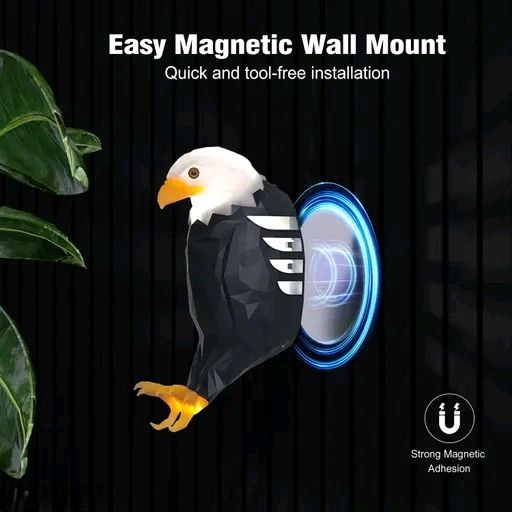 Beautiful Wall Mounted Eagle Lamp