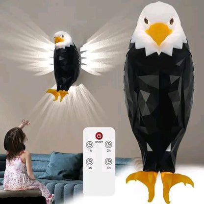 Beautiful Wall Mounted Eagle Lamp